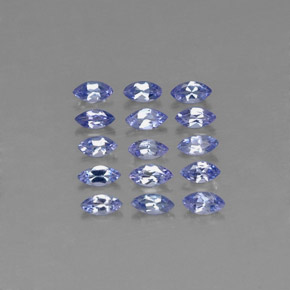 1.14 ct Blue Tanzanite Gemstone, Tanzanite Gem in Marquise Facet Shape for Sale.