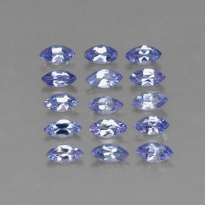 1.14 ct Blue Tanzanite Stone, Natural Tanzanite in Marquise Facet Shape for Sale