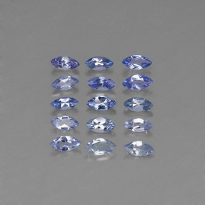 1.13 ct Blue Tanzanite Gemstone, Tanzanite Gem in Marquise Facet Shape for Sale.