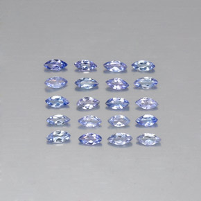 1.16 ct Blue Tanzanite Gemstone, Tanzanite Gem in Marquise Facet Shape for Sale.