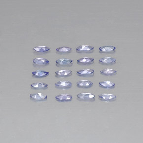 Tanzanite Gemstone in 4 x 2 mm (calibrated) Size for Sale, Tanzanite Stone in Violet Blue Color
