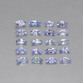 1.06 ct Blue Tanzanite Stone, Natural Tanzanite in Marquise Facet Shape for Sale