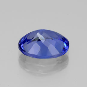 Tanzanite Gemstone in 10 x 8 mm (calibrated) Size for Sale, Tanzanite Stone in Violet Blue Color