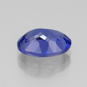 Tanzanite Gemstone in 10.8 x 7.9 mm Size for Sale, Tanzanite Stone in Violet Blue Color