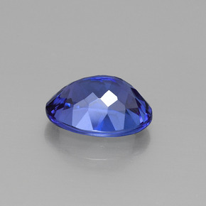Tanzanite Gemstone in 9 x 7 mm (calibrated) Size for Sale, Tanzanite Stone in Violet Blue Color