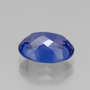 Tanzanite Gemstone in 10 x 7.6 mm Size for Sale, Tanzanite Stone in Violet Blue Color