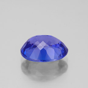 Tanzanite Gemstone in 10 x 8 mm (calibrated) Size for Sale, Tanzanite Stone in Violet Blue Color