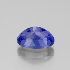 Tanzanite Gemstone in 10 x 6.7 mm Size for Sale, Tanzanite Stone in Violet Blue Color