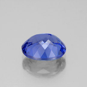 Tanzanite Gemstone in 9.5 x 7.9 mm Size for Sale, Tanzanite Stone in Violet Blue Color