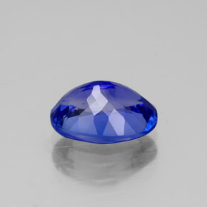 Tanzanite Gemstone in 9.6 x 7 mm Size for Sale, Tanzanite Stone in Violet Blue Color