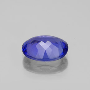Tanzanite Gemstone in 10 x 8 mm (calibrated) Size for Sale, Tanzanite Stone in Violet Blue Color