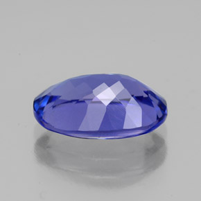 Tanzanite Gemstone in 10.7 x 7.4 mm Size for Sale, Tanzanite Stone in Violet Blue Color