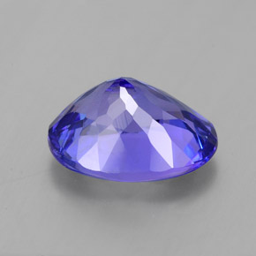 Tanzanite Gemstone in 9 x 7 mm (calibrated) Size for Sale, Tanzanite Stone in Violet Blue Color