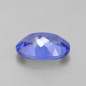 Tanzanite Gemstone in 11 x 7.7 mm Size for Sale, Tanzanite Stone in Violet Blue Color