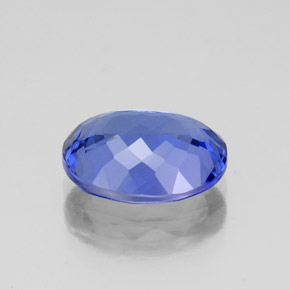 Tanzanite Gemstone in 10 x 8 mm (calibrated) Size for Sale, Tanzanite Stone in Violet Blue Color