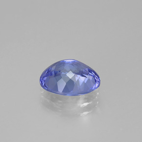 Tanzanite Gemstone in 9 x 7 mm (calibrated) Size for Sale, Tanzanite Stone in Violet Blue Color