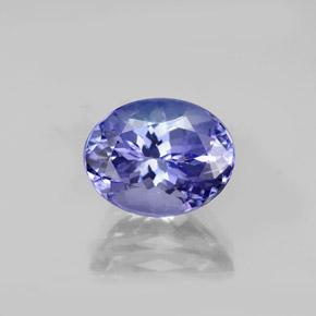 Azul violeta intenso Tanzanita Gema - 2.5ct Forma ovalada (ID: 345629)