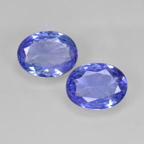 Azul eléctrico Tanzanita Gema - 1.6ct Forma ovalada (ID: 345681)