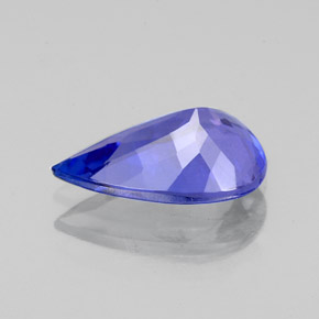 Tanzanite Gemstone in 11 x 7.1 mm Size for Sale, Tanzanite Stone in Violet Blue Color