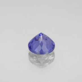 Tanzanite Gemstone in 7 mm (calibrated) Size for Sale, Tanzanite Stone in Violet Blue Color