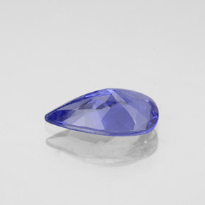 Tanzanite Gemstone in 11.6 x 6.5 mm Size for Sale, Tanzanite Stone in Violet Blue Color
