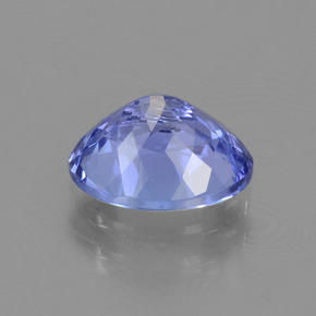 Tanzanite Gemstone in 8.5 x 6.5 mm Size for Sale, Tanzanite Stone in Intense Violet Blue Color