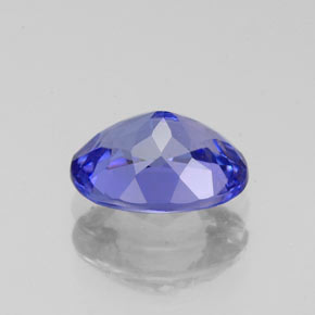Tanzanite Gemstone in 8.3 x 6.3 mm Size for Sale, Tanzanite Stone in Violet Blue Color