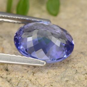 Tanzanite Gemstone in 9.5 x 7.5 mm Size for Sale, Tanzanite Stone in Violet Blue Color