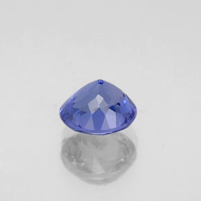 Tanzanite Gemstone in 7 mm (calibrated) Size for Sale, Tanzanite Stone in Violet Blue Color