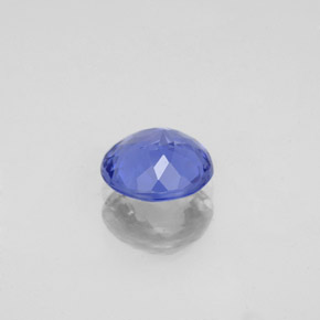 Tanzanite Gemstone in 7 mm (calibrated) Size for Sale, Tanzanite Stone in Violet Blue Color