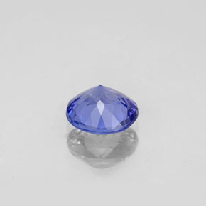 Tanzanite Gemstone in 7 mm (calibrated) Size for Sale, Tanzanite Stone in Violet Blue Color