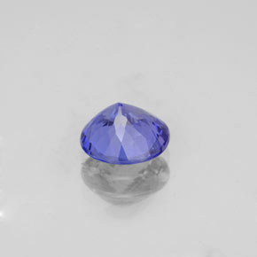 Tanzanite Gemstone in 7 mm (calibrated) Size for Sale, Tanzanite Stone in Violet Blue Color