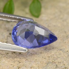 Tanzanite Gemstone in 8.3 x 6.4 mm Size for Sale, Tanzanite Stone in Violet Blue Color