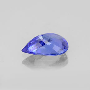 Tanzanite Gemstone in 10 x 7 mm (calibrated) Size for Sale, Tanzanite Stone in Violet Blue Color