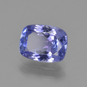 1.50 ct Blue Tanzanite Stone, Natural Tanzanite in Cushion-Cut Shape for Sale