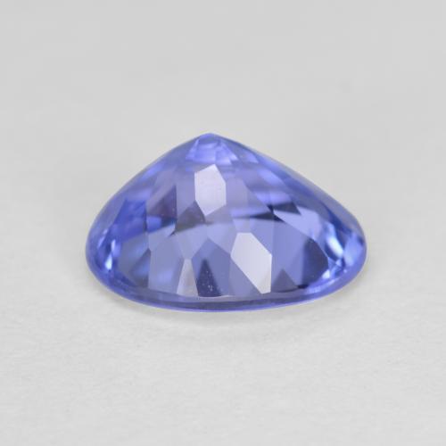 Tanzanite Gemstone in 8 x 6.3 mm Size for Sale, Tanzanite Stone in Deep Purple Blue Color