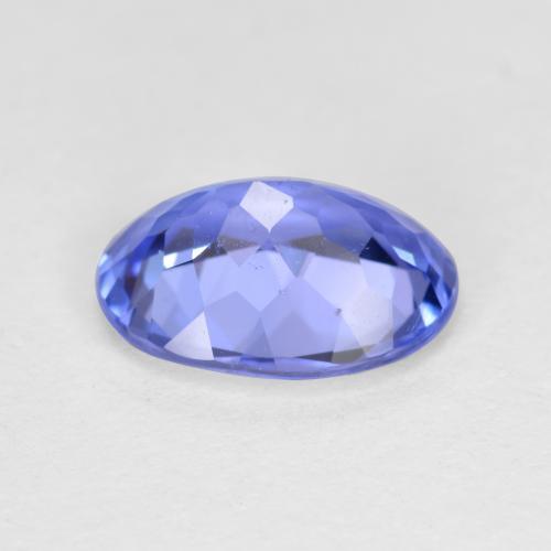 Tanzanite Gemstone in 8.4 x 6.4 mm Size for Sale, Tanzanite Stone in Violet Blue Color