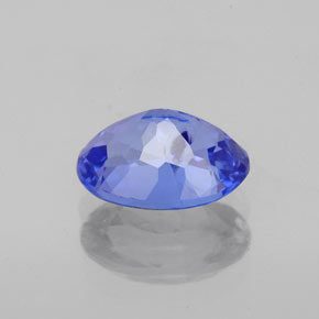 Tanzanite Gemstone in 8.5 x 6.3 mm Size for Sale, Tanzanite Stone in Violet Blue Color
