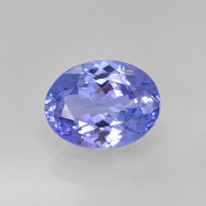 Azul violeta intenso Tanzanita Gema - 1.9ct Forma ovalada (ID: 348166)