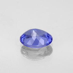 Tanzanite Gemstone in 8.2 x 6.4 mm Size for Sale, Tanzanite Stone in Violet Blue Color