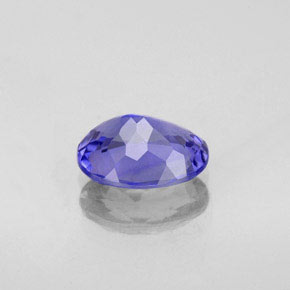Tanzanite Gemstone in 8.3 x 6.4 mm Size for Sale, Tanzanite Stone in Violet Blue Color