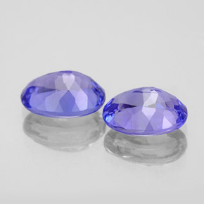 Tanzanite Gemstone in 8.4 x 6.2 mm Size for Sale, Tanzanite Stone in Violet Blue Color
