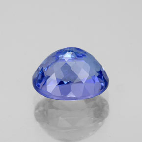 Tanzanite Gemstone in 9 x 7 mm (calibrated) Size for Sale, Tanzanite Stone in Violet Blue Color