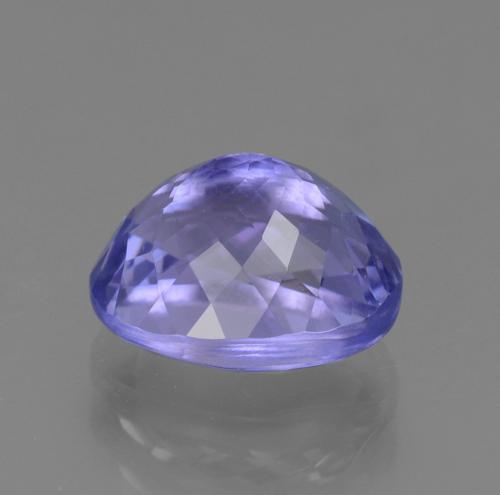 Tanzanite Gemstone in 8.6 x 7 mm Size for Sale, Tanzanite Stone in Intense Violet Blue Color