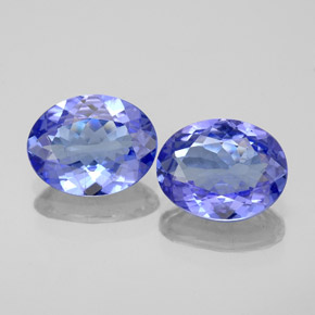 1.5ct Oval Facet Violet Blue Tanzanite for sale thumb image of 1.5ct Oval Facet Violet Blue Tanzanite (ID: 348187)