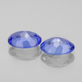 Tanzanite Gemstone in 8.5 x 6.4 mm Size for Sale, Tanzanite Stone in Violet Blue Color