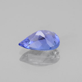 Tanzanite Gemstone in 9.1 x 6.6 mm Size for Sale, Tanzanite Stone in Violet Blue Color