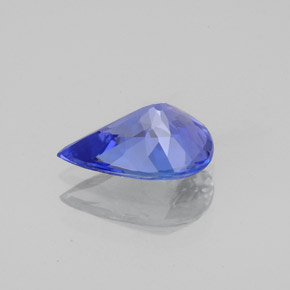 Tanzanite Gemstone in 10 x 7 mm (calibrated) Size for Sale, Tanzanite Stone in Violet Blue Color