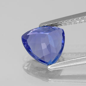 Tanzanite Gemstone in 7 x 7 mm (calibrated) Size for Sale, Tanzanite Stone in Violet Blue Color