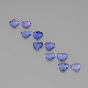 Tanzanite Gemstone in 4.6 x 4.5 mm Size for Sale, Tanzanite Stone in Violet Blue Color